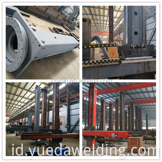 Yueda Pipa Kecil Automatic Submerged Arc Welding Column dan Boom Inner Cladding Welding Manipulator